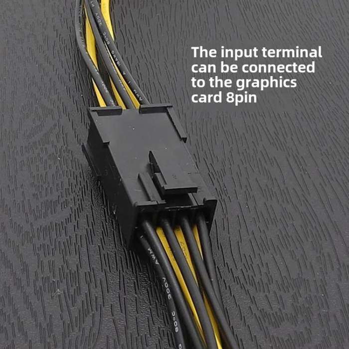 12V To SATA 1 To 1 Graphics Card To Hard Disk Drive Cable Hard Disk Drive Power Cable