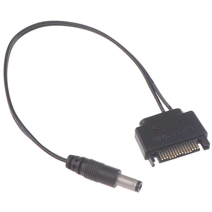 20cm SATA Male To 5.5 x 2.1mm DC Connection Cable 12V Power Cable