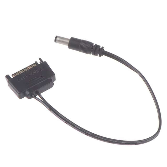 20cm SATA Male To 5.5 x 2.1mm DC Connection Cable 12V Power Cable