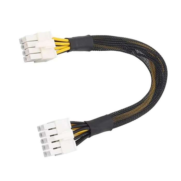 For HP DL380 Gen9 10 Pin To 8 Pin GPU Power Supply Cable 805123-001 803403-001, Length: 25cm