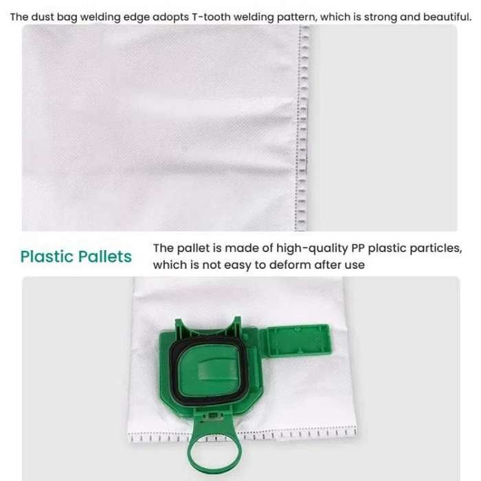 3pcs Dust Bag For Vorwerk VK140 / VK150 / FP140 / FP150 Vacuum Cleaner Accessories