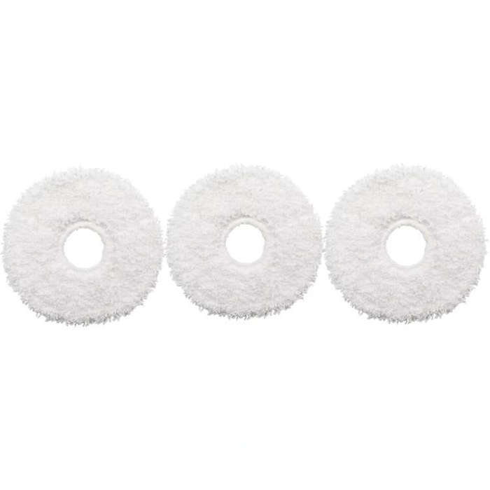 For ECOVACS Deebot T30 Pro / MAX Auto Sweeper Accessories, Spec: 3pcs White Wipes