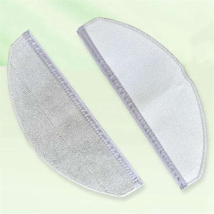 For Eufy L60 Sweeping Machine Accessories Mop(Light Gray)