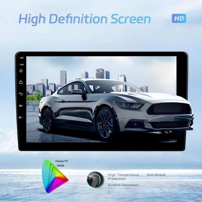 7 Inch 4+64G WiFi Version Dual Butt Universal Bluetooth Wireless Carplay Car Navigation Center Co...