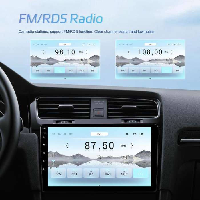7 Inch 4+64G WiFi Version Dual Butt Universal Bluetooth Wireless Carplay Car Navigation Center Co...