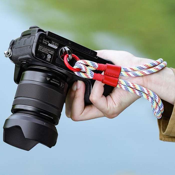 Cwatcun D189 Camera Wrist Strap Comfortable Stress Relief Quick Release Hand Strap