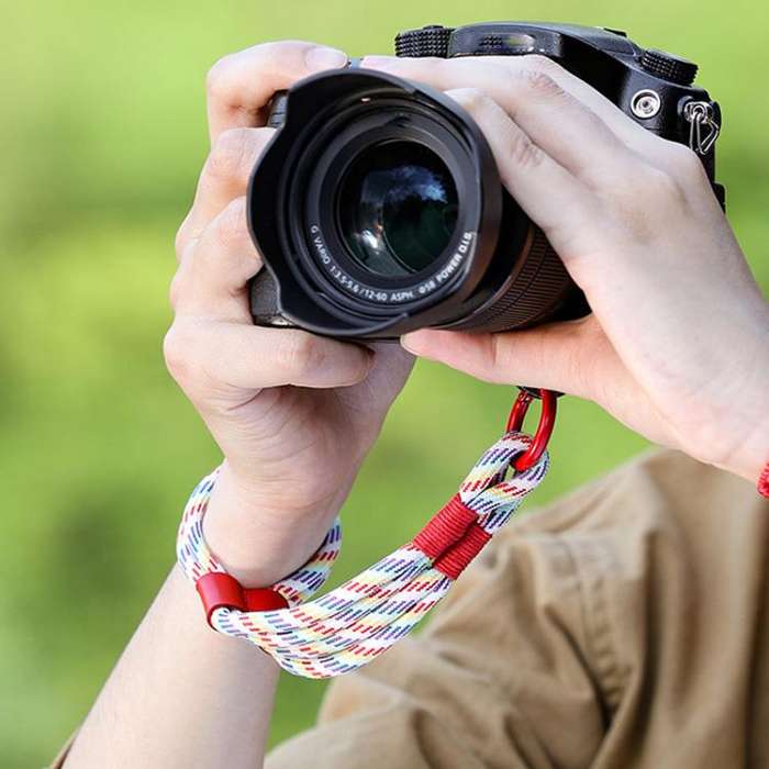 Cwatcun D189 Camera Wrist Strap Comfortable Stress Relief Quick Release Hand Strap