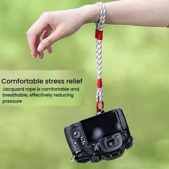 Cwatcun D189 Camera Wrist Strap Comfortable Stress Relief Quick Release Hand Strap