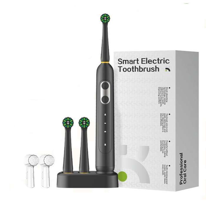 Rechargeable Electric Toothbrush for Adults 4200 RPM Rotating Brush IPX8 Waterproof Inductive Cha...