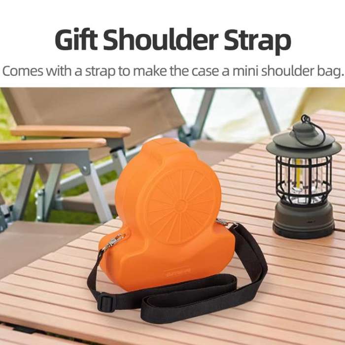 For DJI Flip Sunnylife FP-SN953 Storage Box Shockproof Crossbody Bag(Orange)