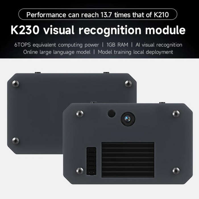 Yahboom K230 Vision Module Standard Edition CanMV Face Recognition Camera Sensor 2DOF Electric PT...