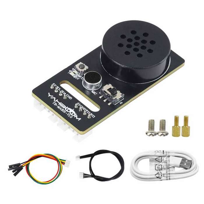 Yahboom Intelligent Voice Interaction Module Supports Custom Command Words CI1302 Chip