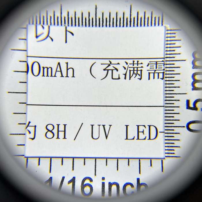 Alloy Handheld 60x USB Charging Touch Switch LED Light Optical Glass Magnifier(Silver)
