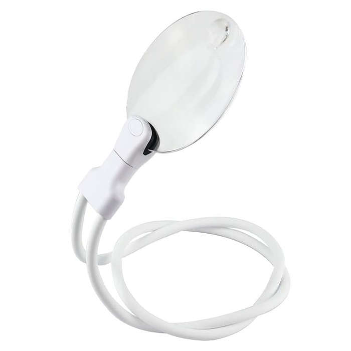 5/10X Desktop Neck-Hanging Dual-Use Reading Magnifier HD Foldable Magnifier For Elderly People Re...