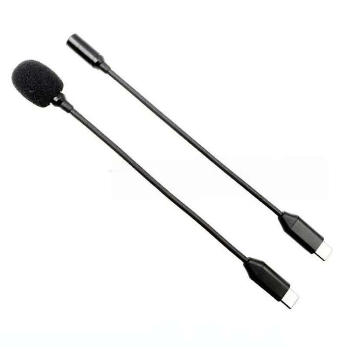 USB-C/Type-C Plug-in Microphone Speaker Mode Without Unplugging, Plug & Play Instant Audio Output...