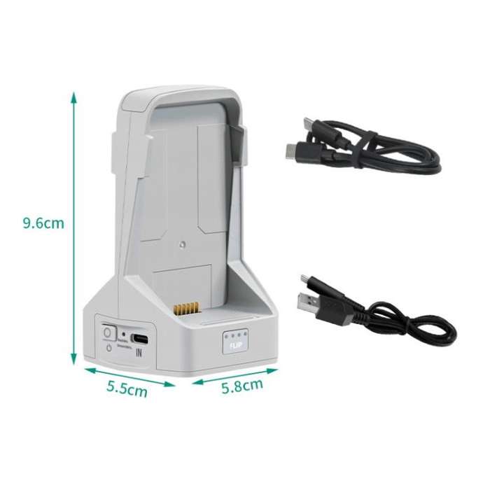 For DJI Flip YX 2-way Vertical Battery Charger Bidirectional Battery Management System