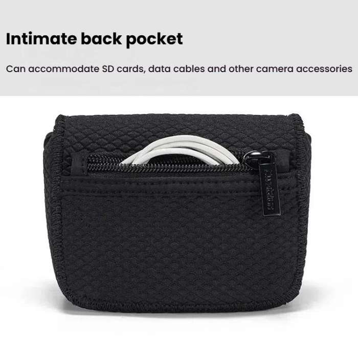 Cwatcun D200 Small Card Camera Bag Scratch-resistant Wear-resistant Portable Camera Bag(Camouflage)