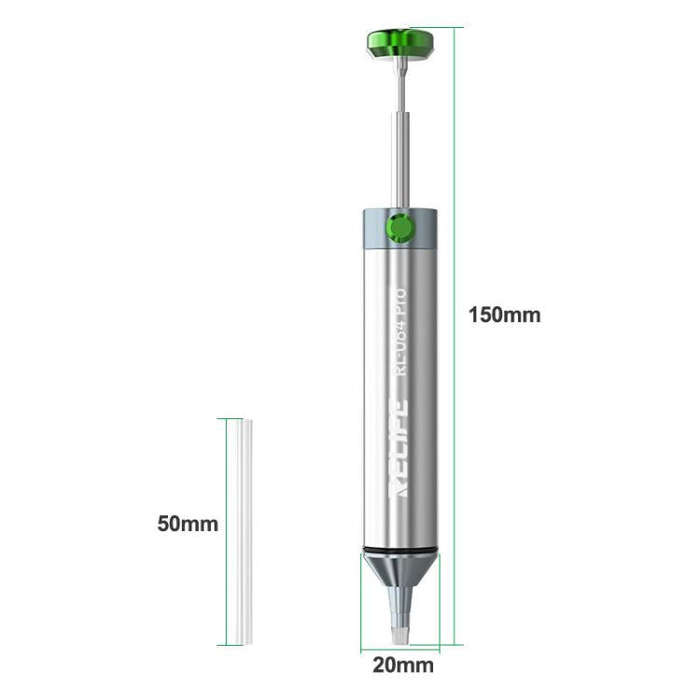 RELIFE RL-084 Pro Powerful Aluminium Alloy Solder Sucker Manual Solder Residue Sucker