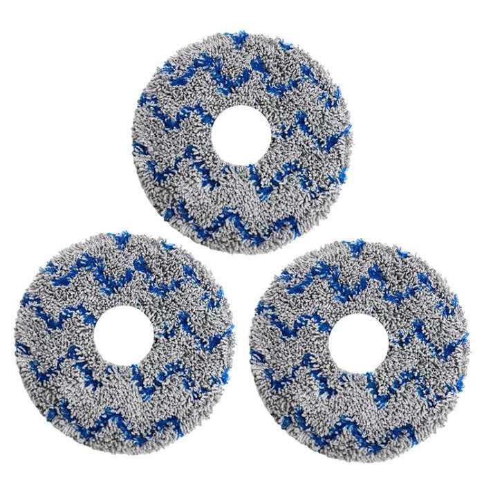 3pcs Mop Pad For Ecovacs Deebot T50 PRO / T50 PRO OMNI / T50 MAX PRO OMNI / T50 OMNI Replacement ...