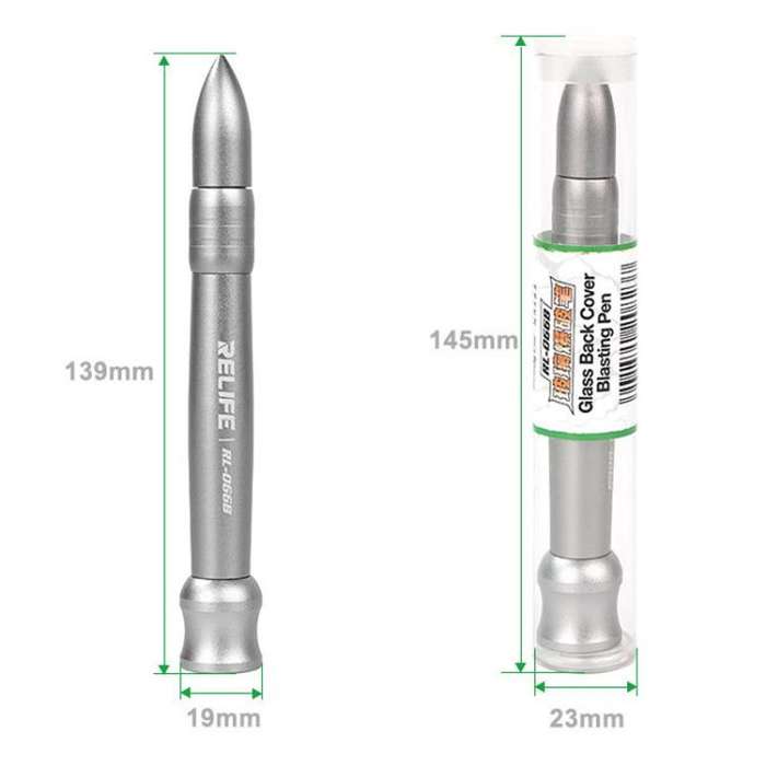 RELIFE RL-066B Mobile Phone Glass Back Cover Blasting Pen Camera Lens Screen Removal Frame Screen...