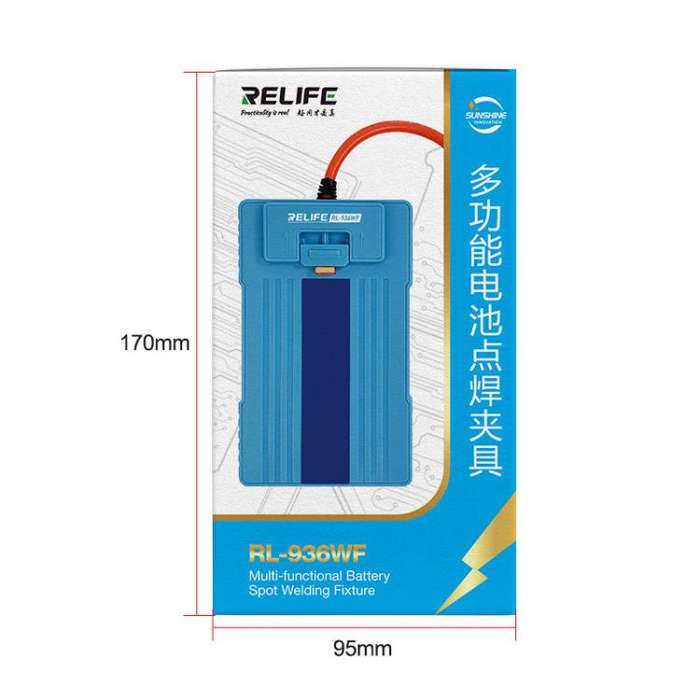 RELIFE RL-936WF Battery Spot Welding Fixture Anti-static Mobile Phone Battery Holder