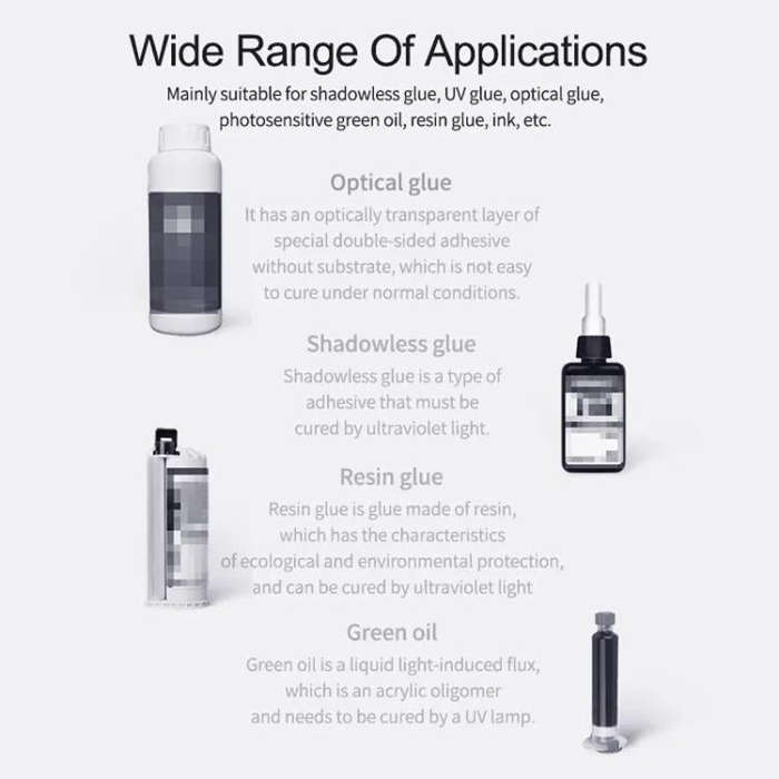 RELIFE RL-014A Mobile Phone Repair UV Glue Ultraviolet Curing Lamp Fluorescent Detection Green Oi...
