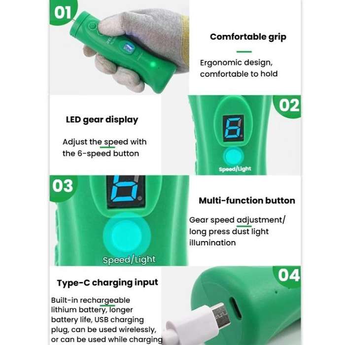 RELIFE RL-056E Integrated Smart Glue Removal Machine Mobile Phone Repair Glue Removal Tool
