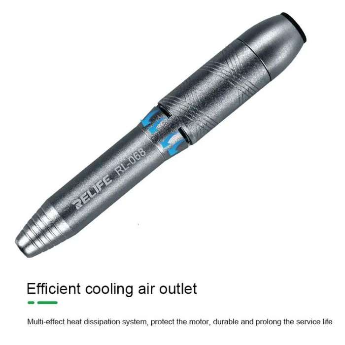 RELIFE RL-068 Speed-adjustable Handheld Grinding Pen Rust Removal Polishing Motherboard Repair El...
