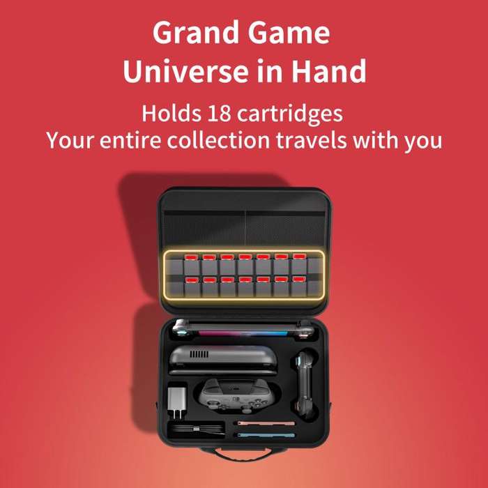 For Nintendo Switch 2 STARTRC GAMES Multifunctional Storage Bag Handbag Portable Crossbody Bag(Bl...