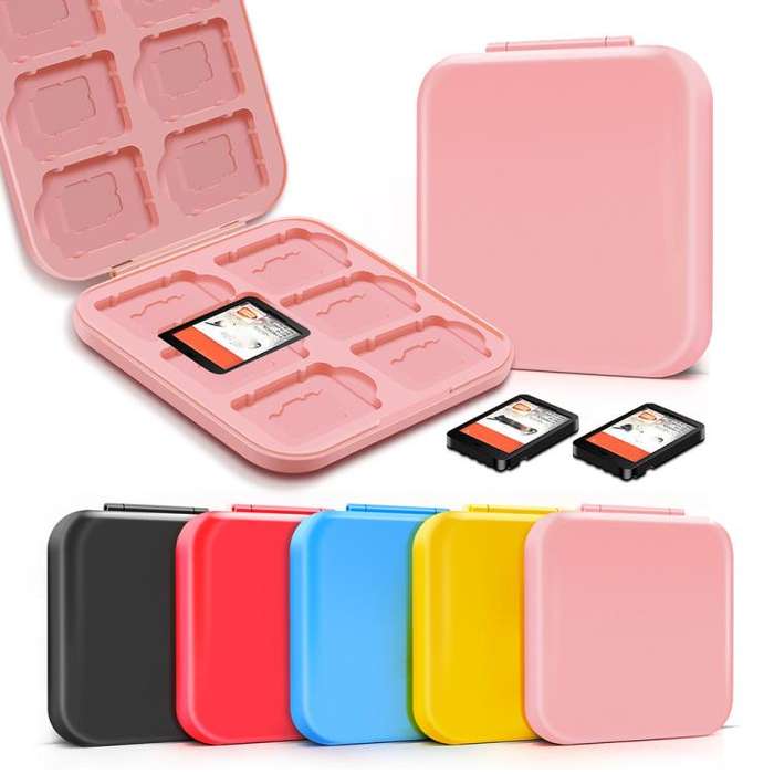 For Nintendo Switch 2 / Lite 24 Bits Game Cartridge Case(Red)