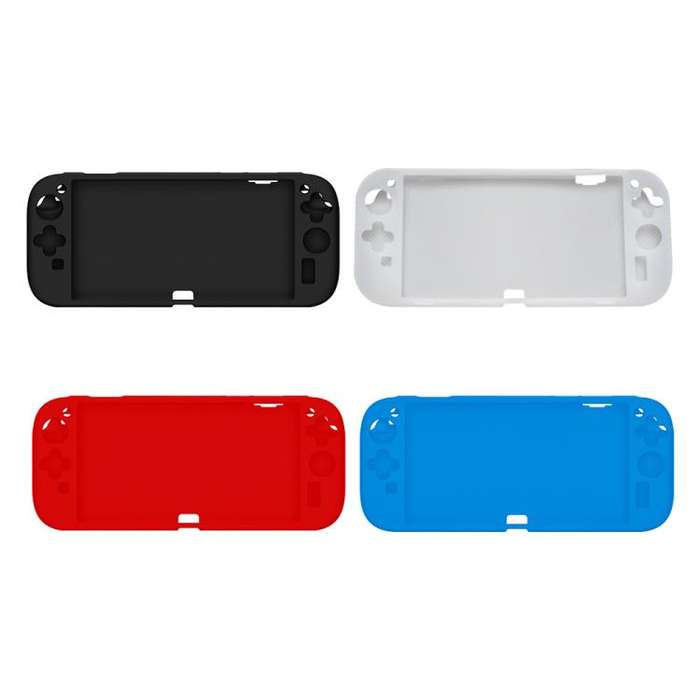 For Nintendo Switch 2 Console Soft Silicone Full-Body Case Anti-Slip Protective Cover(Transparent...