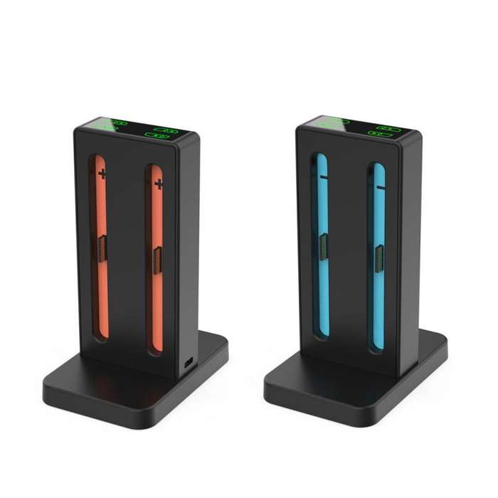 DOBE 4-in-1 Magnetic Charging Station for Nintendo Switch 2 Controllers with LED Indicators & Car...