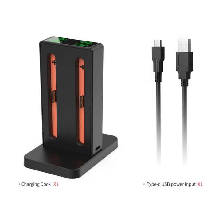 DOBE 4-in-1 Magnetic Charging Station for Nintendo Switch 2 Controllers with LED Indicators & Car...