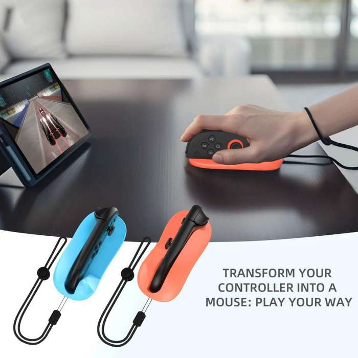 For Nintendo Switch 2 Joy-Con 2pcs /Pack Mini Portable Mouse Adapter Left+Right Controller Bracke...