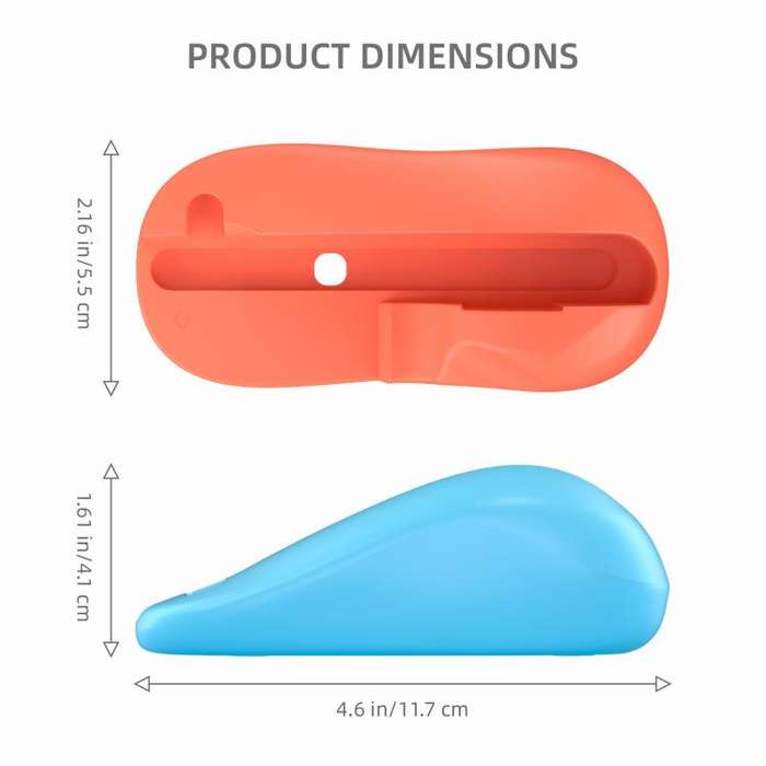 For Nintendo Switch 2 Joy-Con 2pcs /Pack Mini Portable Mouse Adapter Left+Right Controller Bracke...