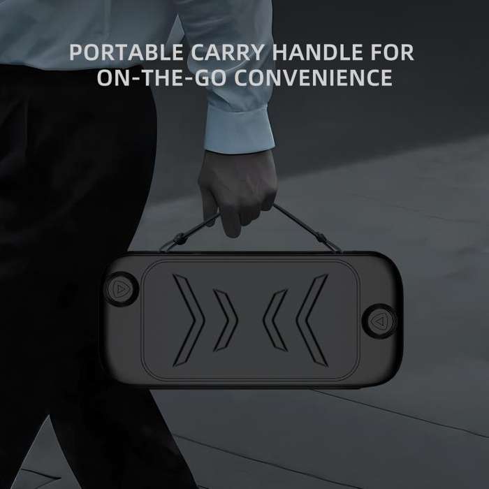 For Nintendo Switch 2 Full-Body Protective Case TPU Base + ABS Cover with Built-in Stand & Carryi...