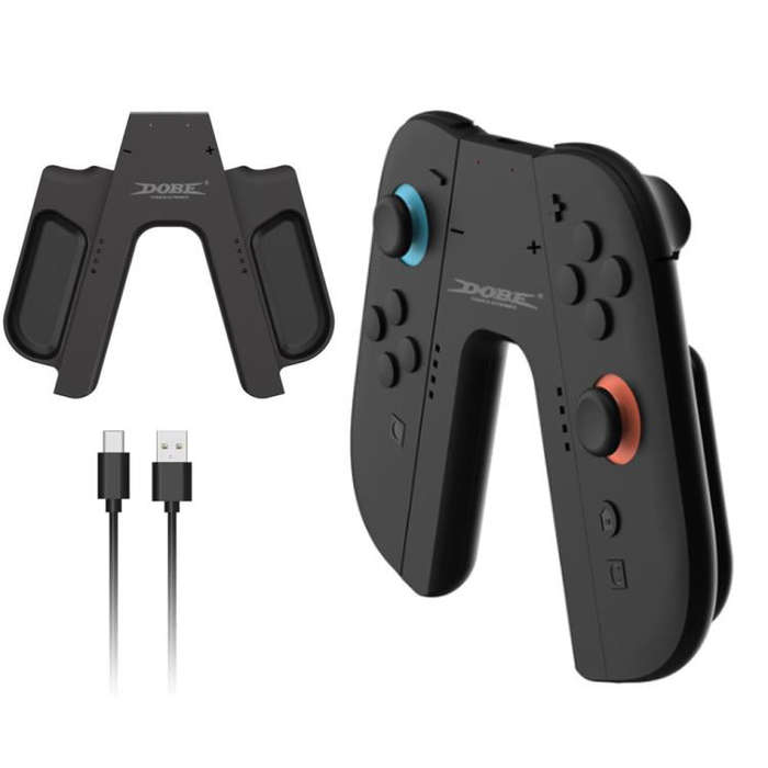 For Nintendo Switch 2 Joy-Con Controllers DOBE Charging Grip Handle with LED Indicator