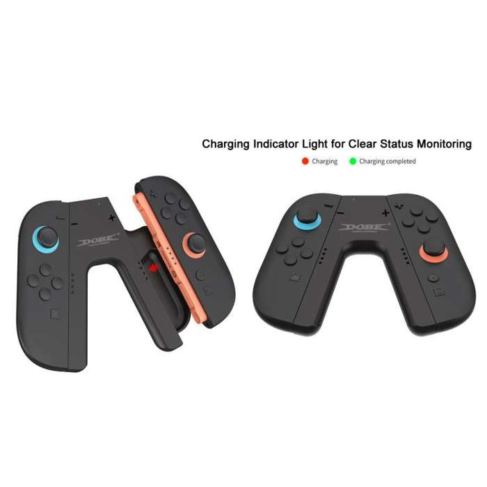For Nintendo Switch 2 Joy-Con Controllers DOBE Charging Grip Handle with LED Indicator