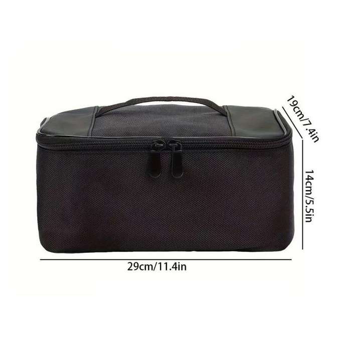 For Nintendo Switch 2 Game Consol Storage Bag Shockproof Pressure-resistant Digital Handbag(Black)