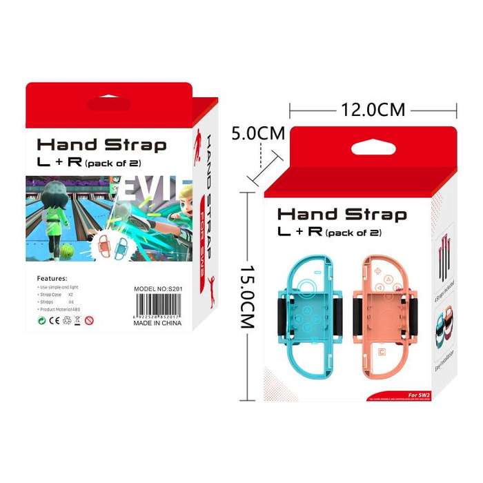 For Nintendo Switch 2 Joy-Con 1pair Wrist Straps Sensory Straps Accessories(S201 With 4 Elastic B...