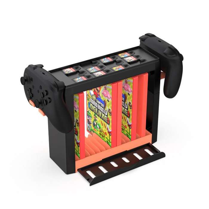 Multi-Function Storage Stand for Nintendo Switch 2/Switch OLED/Switch with 12 Game Cards +15 Case...