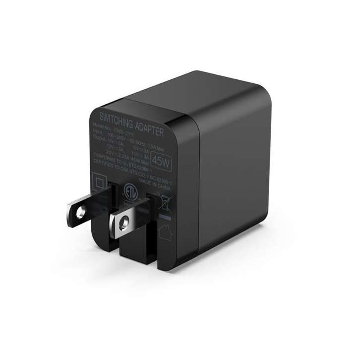 DOBE 45W GaN Fast Charger For Nintendo Switch 2/Switch OLED/Switch/Switch Lite USB-C Charger US Plug