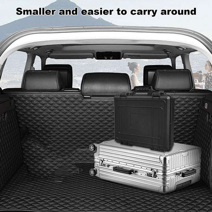 For Starlink Mini Handheld ABS Storage Box(Black)