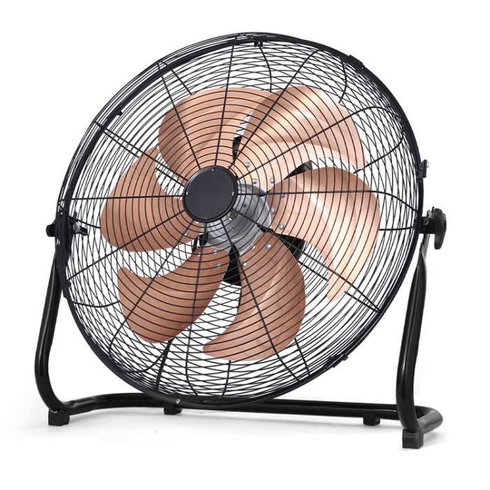 20 inch 8 Gears 6 Blades Powerful High Power Floor Fan Industrial Electric Fan, CN Plug