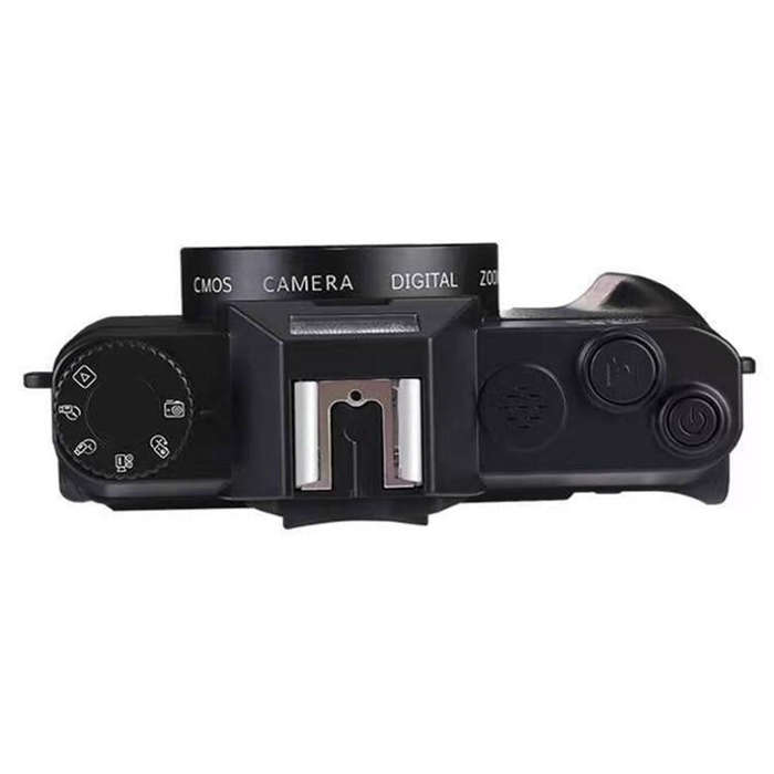 R10 4K HD 75MP Retro Mirrorless Camera 16x Zoom WiFi Digital Camera With 3-Inch Flip Screen 64G