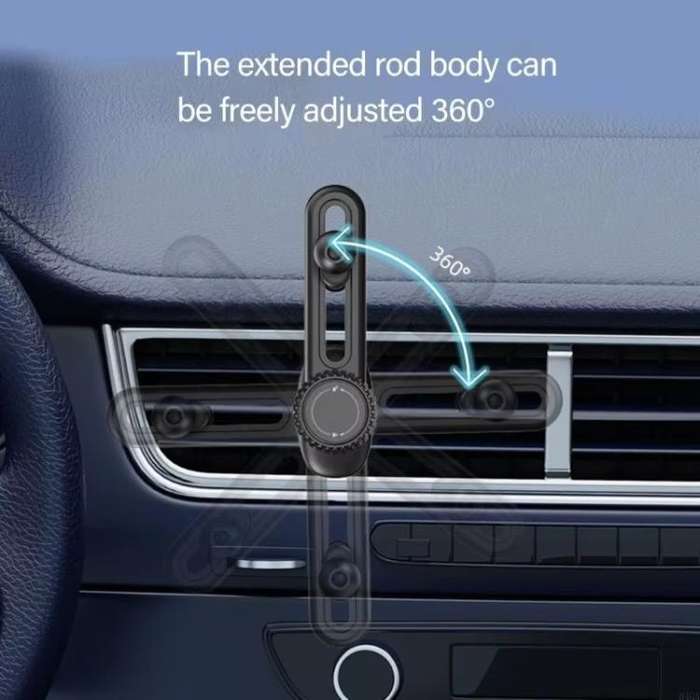 Car Air Outlet Bracket Base, Style: Fixed