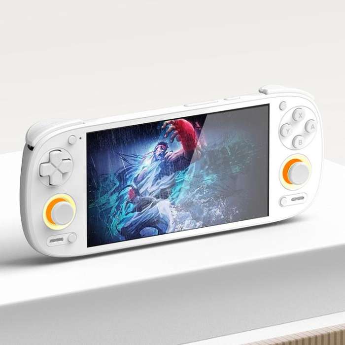 Retroid Pocket RP5 5.5 Inch OLED Touch Screen Handheld Game Console, Size: With 256G TF Card(White)