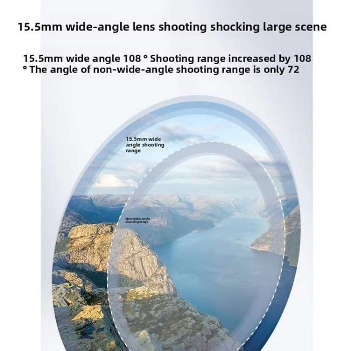 For DJI Mavic 4 Pro JSR Wide Angle Lens Aerial Lens Accessories, Style: WIDE