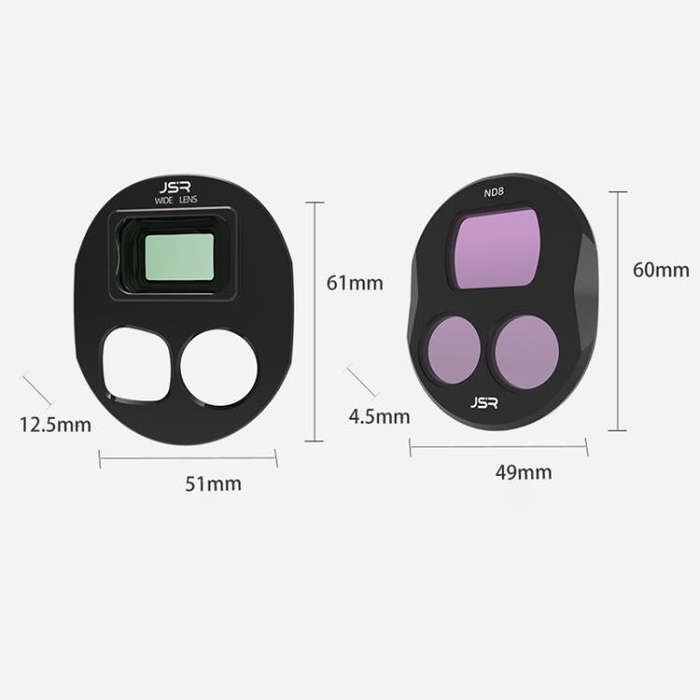 For DJI Mavic 4 Pro JSR Wide Angle Lens Aerial Lens Accessories, Style: WIDE