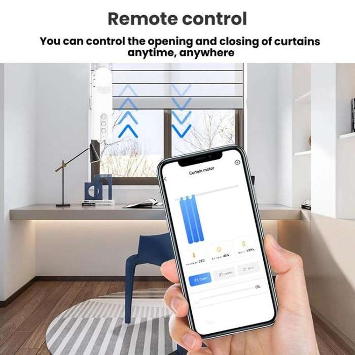Remote Control Smart Motor Automatic Curtain Pull Cord, Specification: Zigbee Motor